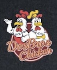 logo du snack représentant deux poulets en mode cartoon